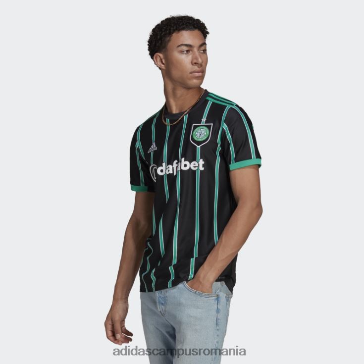 adidas campus romania tricou negru celtic fc 22/23 deplasare bărbați negru J266N26892