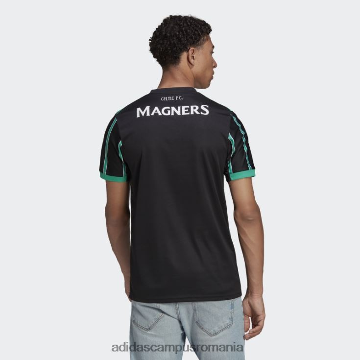 adidas campus romania tricou negru celtic fc 22/23 deplasare bărbați negru J266N26892
