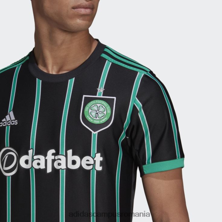 adidas campus romania tricou negru celtic fc 22/23 deplasare bărbați negru J266N26892