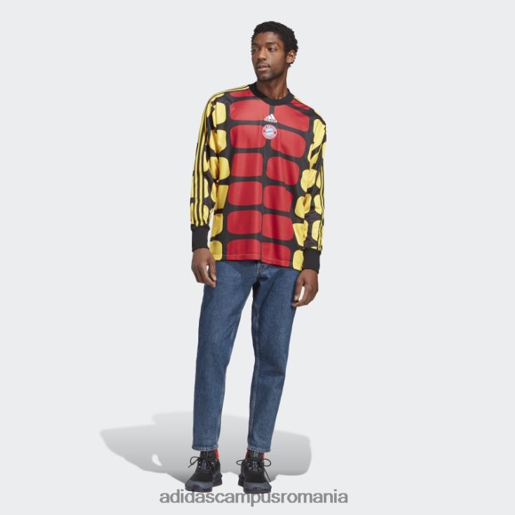 adidas campus romania tricou negru de portar fc bayern icon adidas bărbați negru/eqt galben/rosu J266N25739
