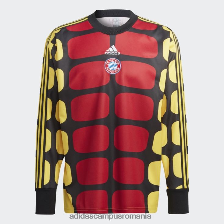 adidas campus romania tricou negru de portar fc bayern icon adidas bărbați negru/eqt galben/rosu J266N25739