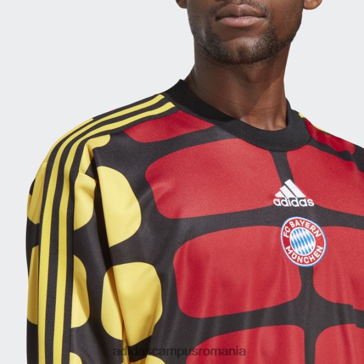 adidas campus romania tricou negru de portar fc bayern icon adidas bărbați negru/eqt galben/rosu J266N25739