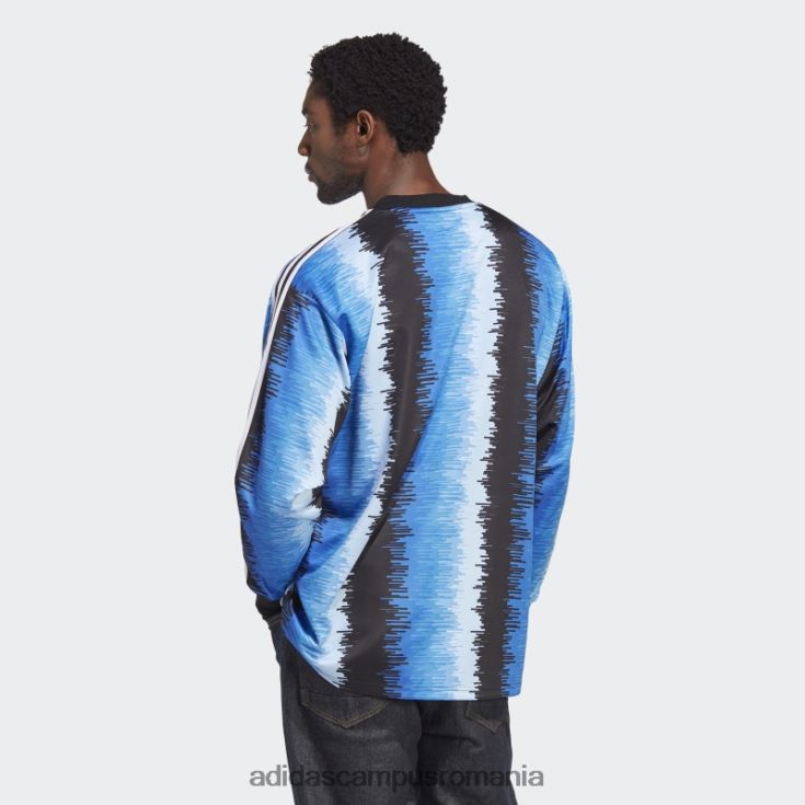 adidas campus romania tricou negru de portar icon manchester united bărbați negru/albastru real J266N25675