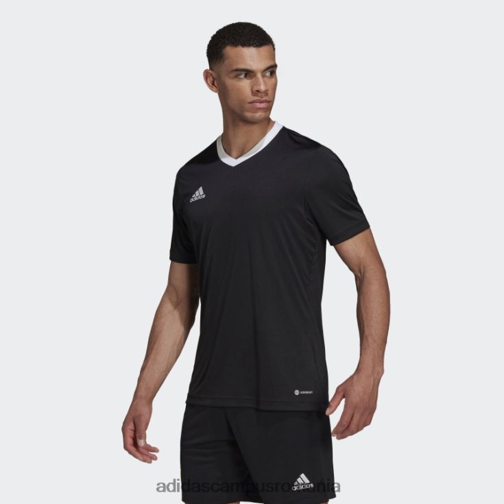 adidas campus romania tricou negru entrada 22 fierbinte bărbați negru J266N2971