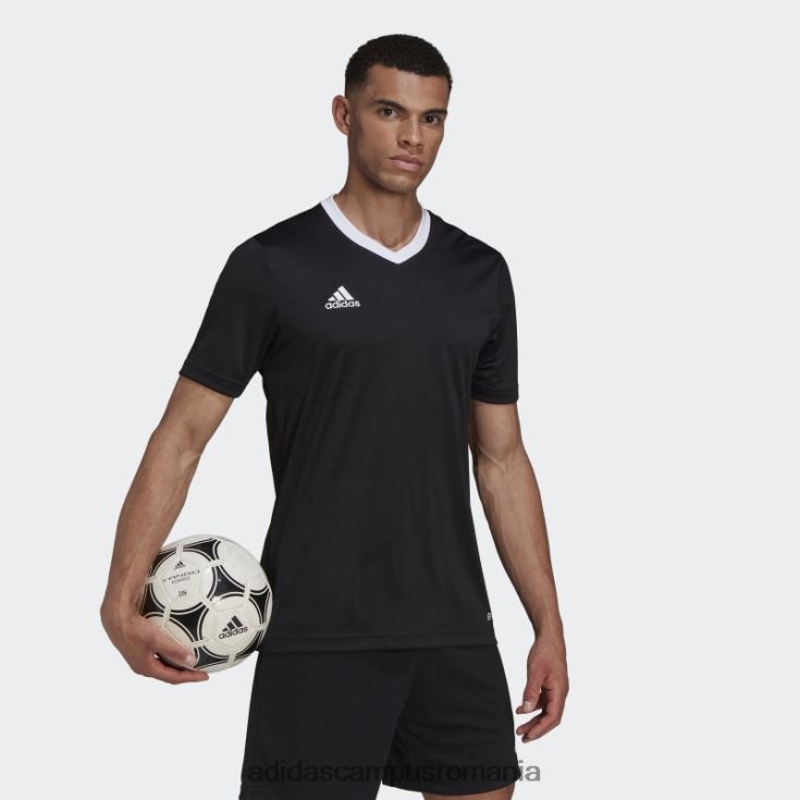 adidas campus romania tricou negru entrada 22 fierbinte bărbați negru J266N2971