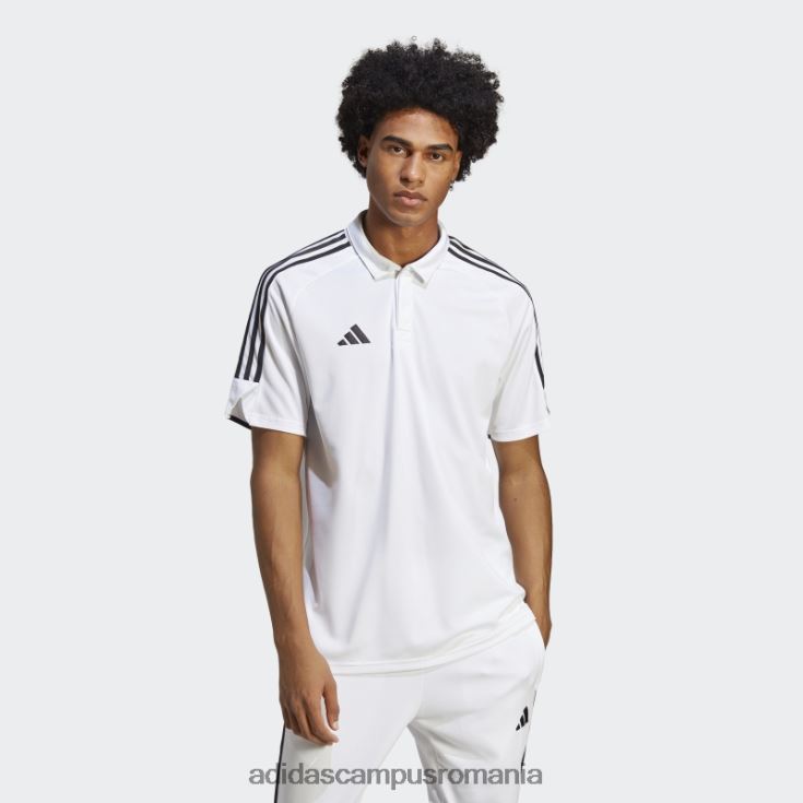 adidas campus romania tricou polo alb tiro 23 liga bărbați alb J266N213367