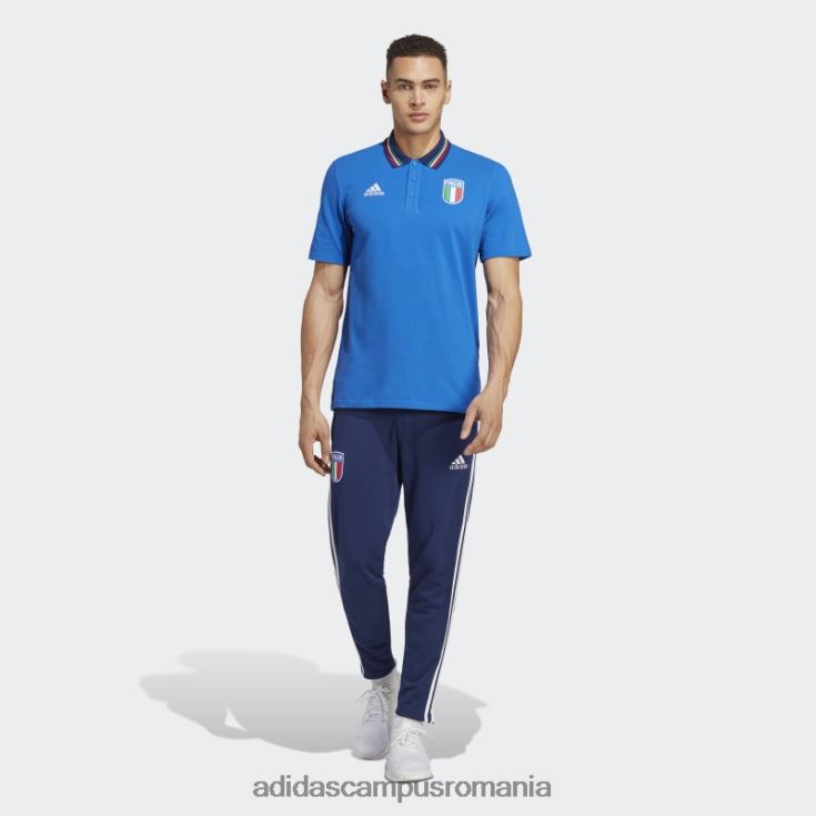 adidas campus romania tricou polo albastru italia bărbați albastru J266N214153