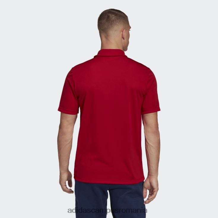 adidas campus romania tricou polo entrada 22 rosu bărbați roșu J266N214270