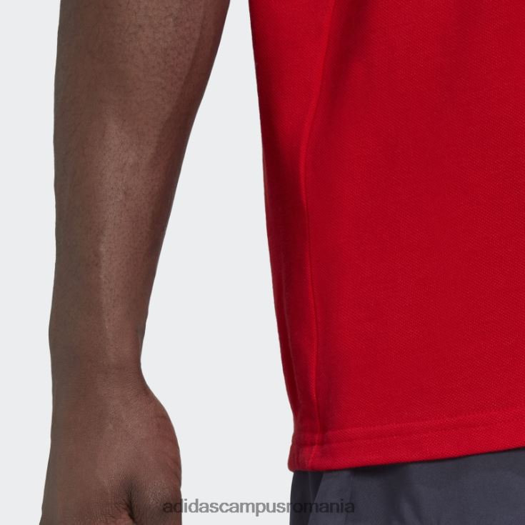 adidas campus romania tricou polo fc bayern dna roșu bărbați roșu J266N214425