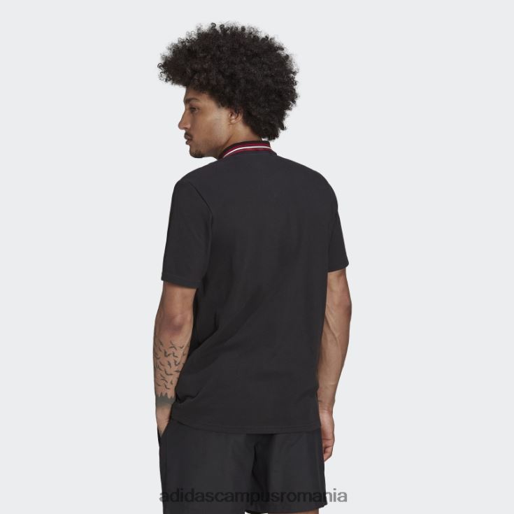 adidas campus romania tricou polo manchester united dna negru adidas bărbați negru J266N214136