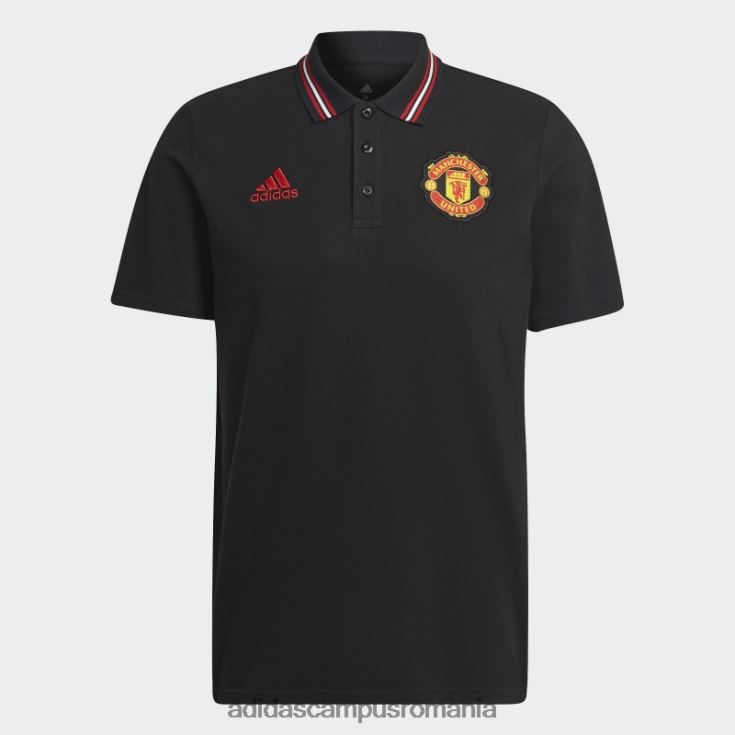 adidas campus romania tricou polo manchester united dna negru adidas bărbați negru J266N214136