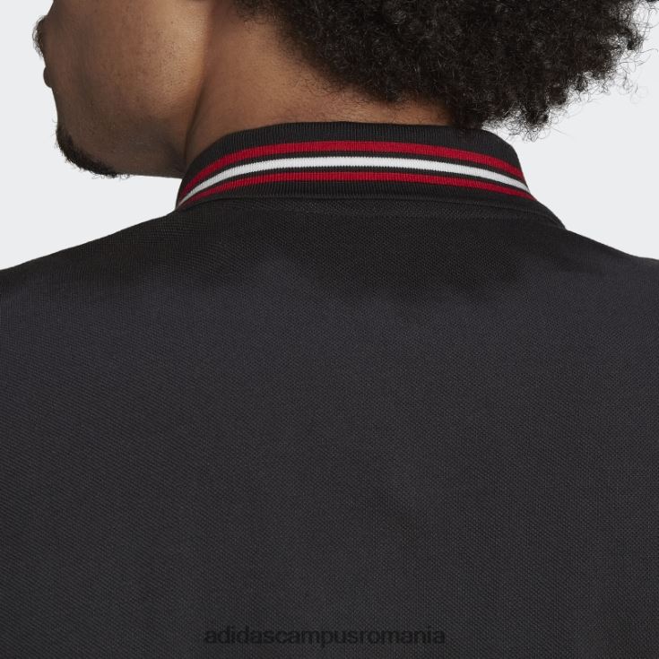 adidas campus romania tricou polo manchester united dna negru adidas bărbați negru J266N214136