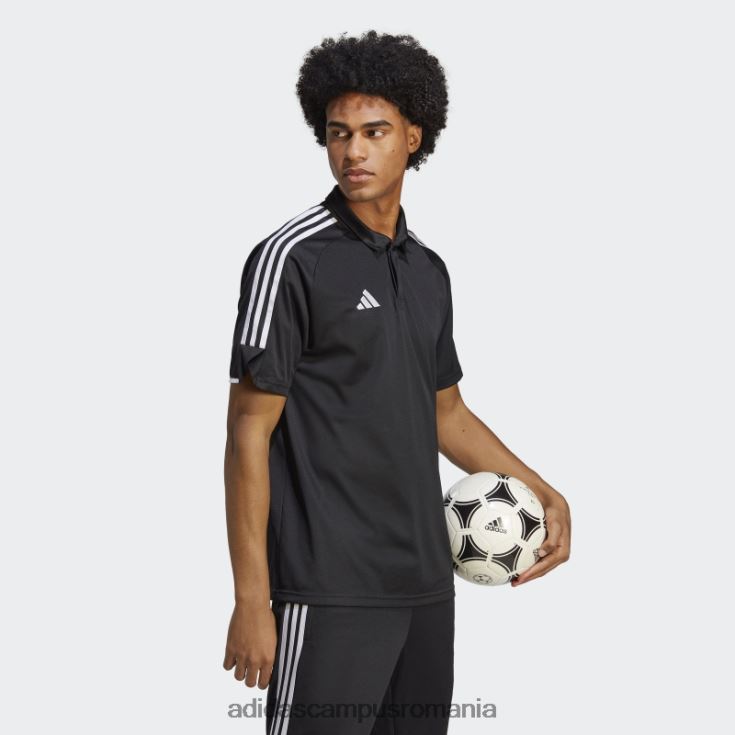 adidas campus romania tricou polo tiro 23 league negru bărbați negru J266N213183