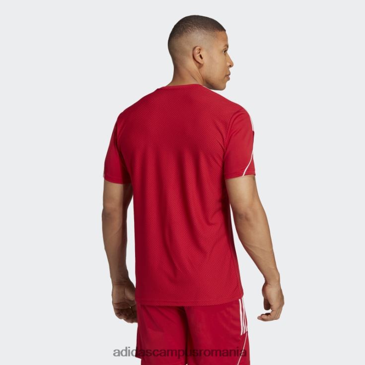 adidas campus romania tricou roșu de liga tiro 23 bărbați rosu alb J266N24865