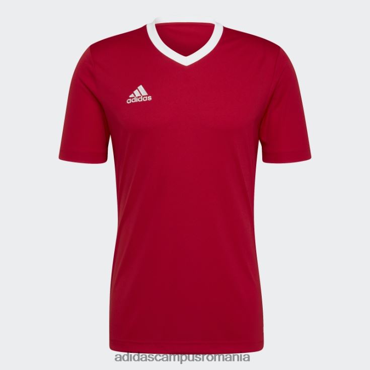 adidas campus romania tricou roșu entrada 22 adidas bărbați roșu J266N213821