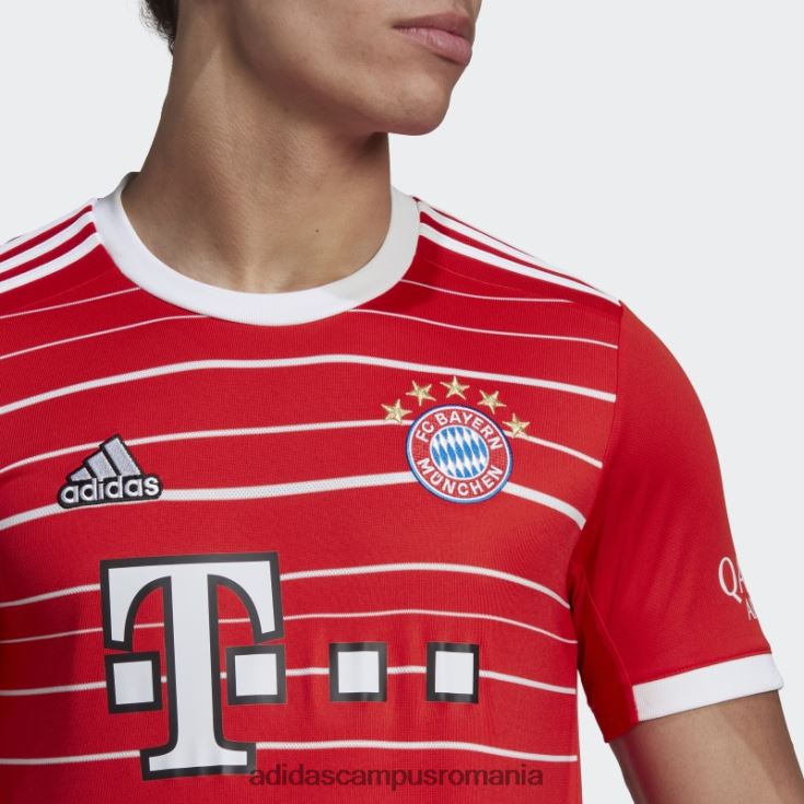 adidas campus romania tricou roșu fc bayern 22/23 acasă bărbați roșu J266N25882