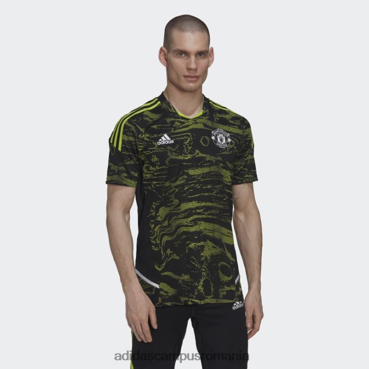 adidas campus romania tricou slime manchester united condivo 22 pro adidas bărbați slime/negru J266N214031