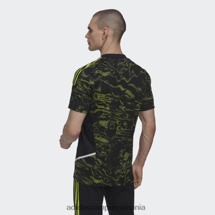 adidas campus romania tricou slime manchester united condivo 22 pro adidas bărbați slime/negru J266N214031