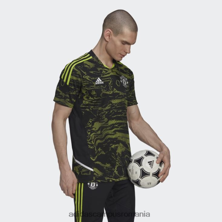 adidas campus romania tricou slime manchester united condivo 22 pro adidas bărbați slime/negru J266N214031