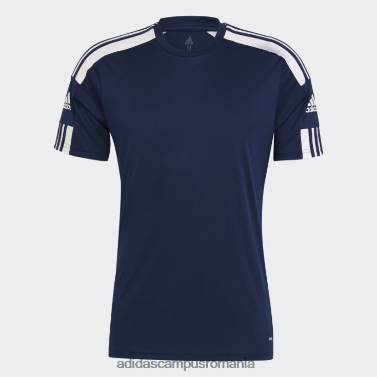 adidas campus romania tricou squadra 21 bleumarin bărbați bleumarin/alb J266N26607