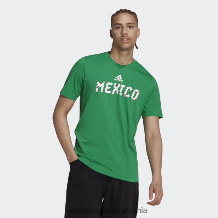 adidas campus romania tricou verde al Cupei Mondiale Fifa 2022 din Mexic bărbați verde J266N26856