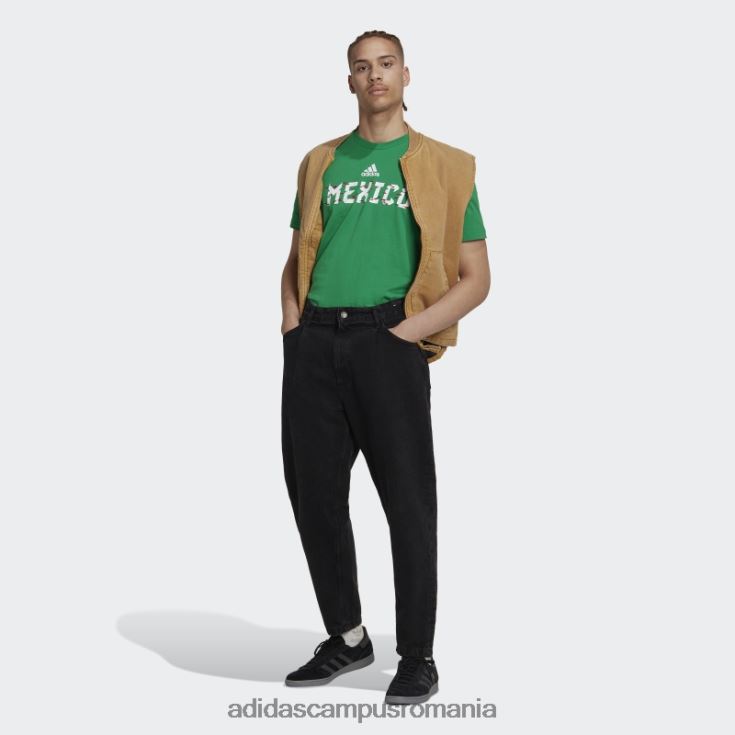 adidas campus romania tricou verde al Cupei Mondiale Fifa 2022 din Mexic bărbați verde J266N26856