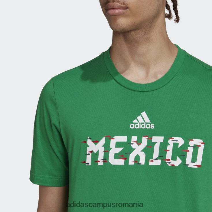 adidas campus romania tricou verde al Cupei Mondiale Fifa 2022 din Mexic bărbați verde J266N26856