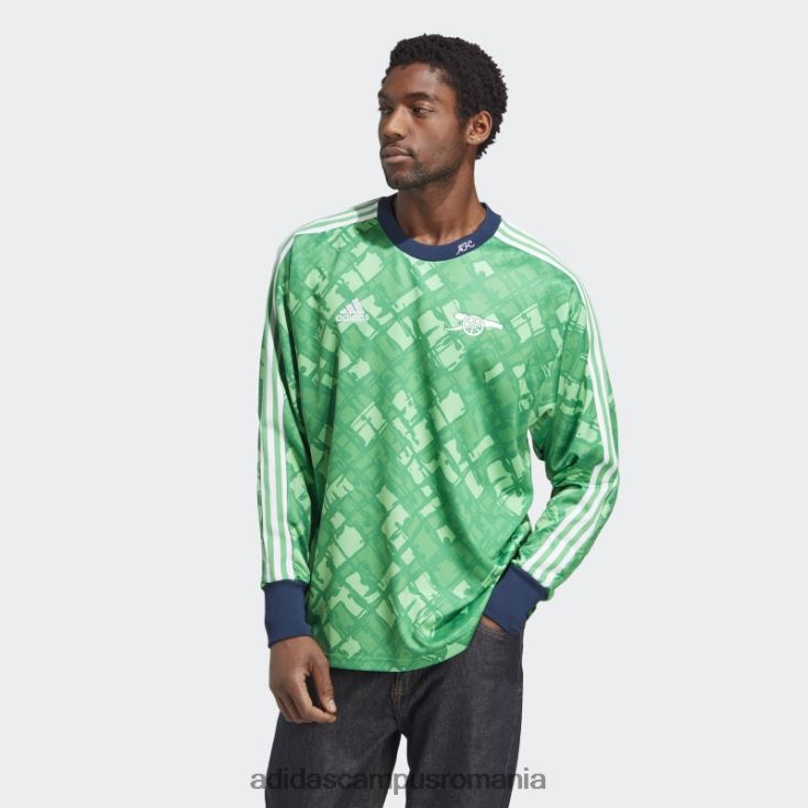 adidas campus romania tricou verde de portar cu icoana arsenalului bărbați verde J266N25674