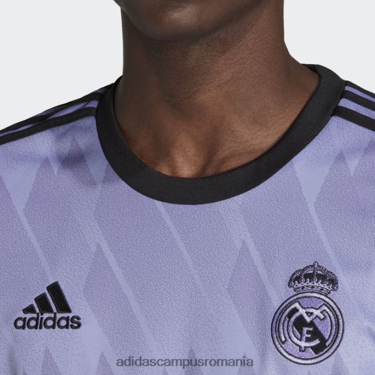 adidas campus romania tricou violet deschis real madrid 22/23 deplasare bărbați violet deschis J266N213168
