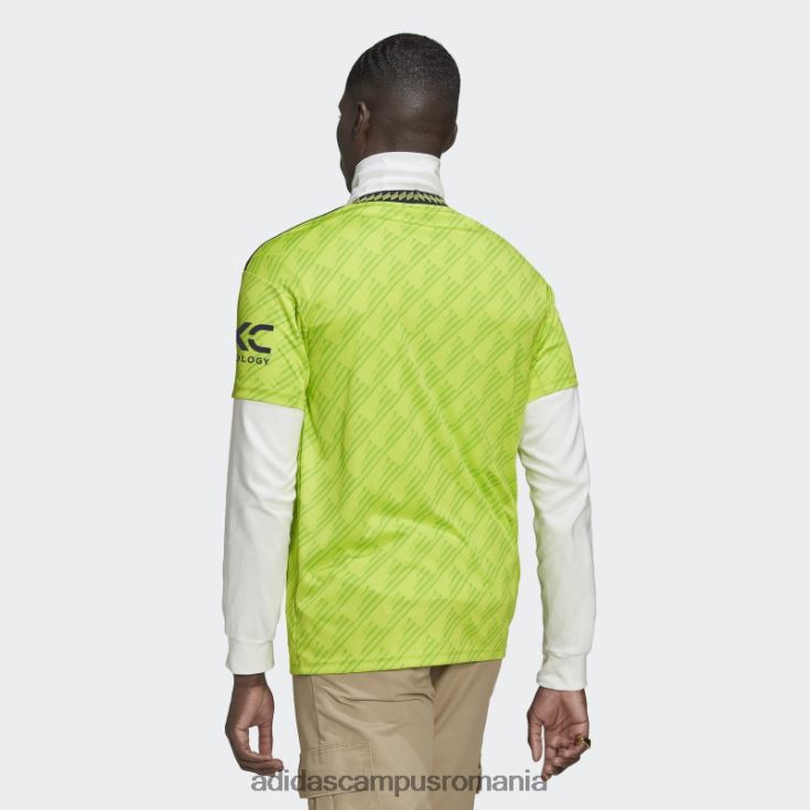adidas campus romania tricoul al treilea slime manchester united 22/23 bărbați slime J266N26604