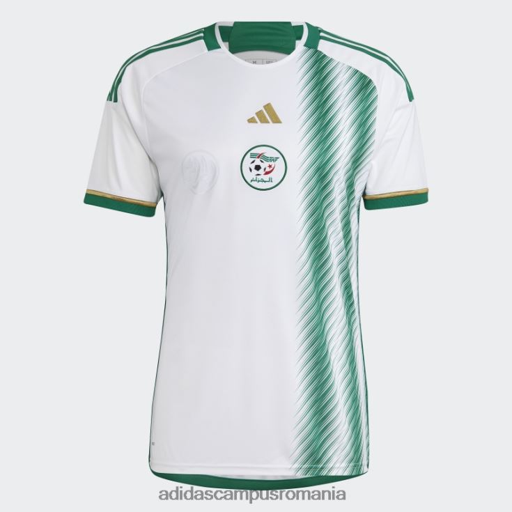 adidas campus romania tricoul alb algerii 22 acasă bărbați alb/verde intens J266N213924
