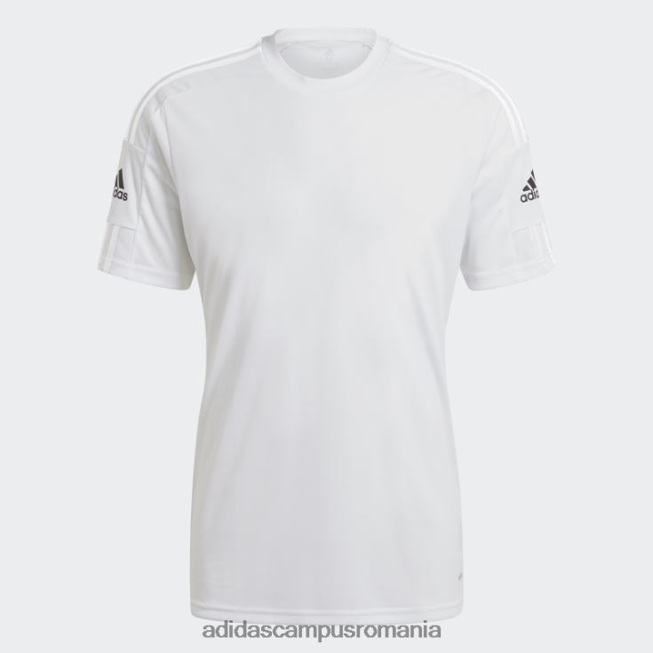 adidas campus romania tricoul alb squadra 21 bărbați alb negru J266N26407