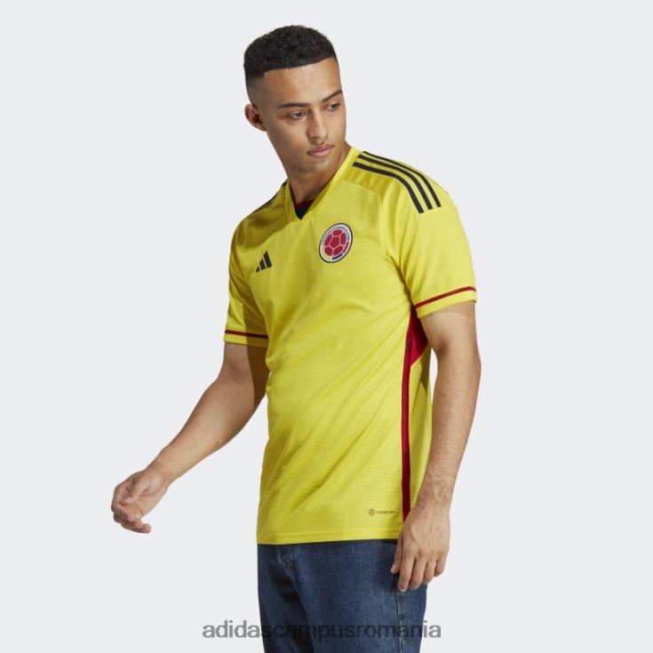 adidas campus romania tricoul colombiei 22 acasă galben bărbați galben J266N24916