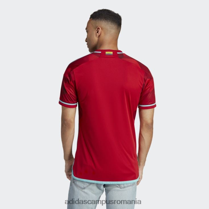 adidas campus romania tricoul colombiei 22 deplasare roșu adidas bărbați roșu J266N213866