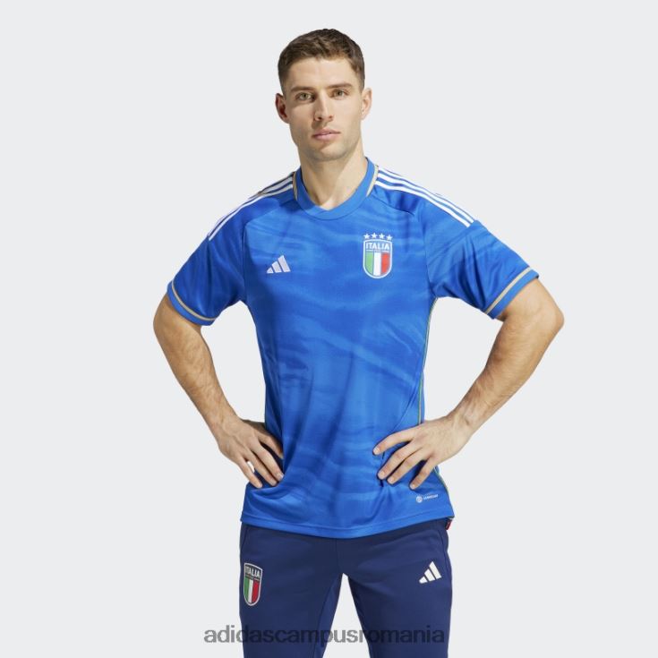 adidas campus romania tricoul de acasă albastru italia 23 modă bărbați albastru J266N25751
