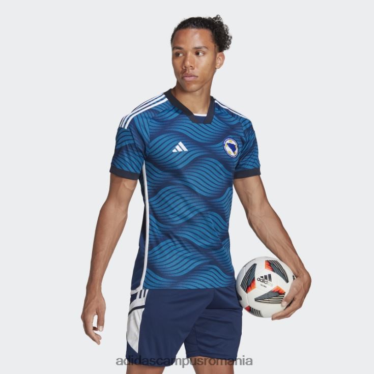 adidas campus romania tricoul de acasă mystery blue bosnia 22 bărbați misterul albastru J266N213901