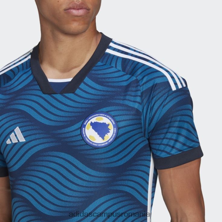 adidas campus romania tricoul de acasă mystery blue bosnia 22 bărbați misterul albastru J266N213901