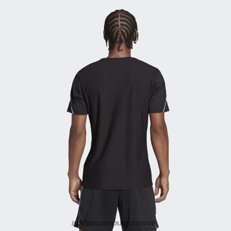 adidas campus romania tricoul de liga tiro 23 alb bărbați alb negru J266N24860