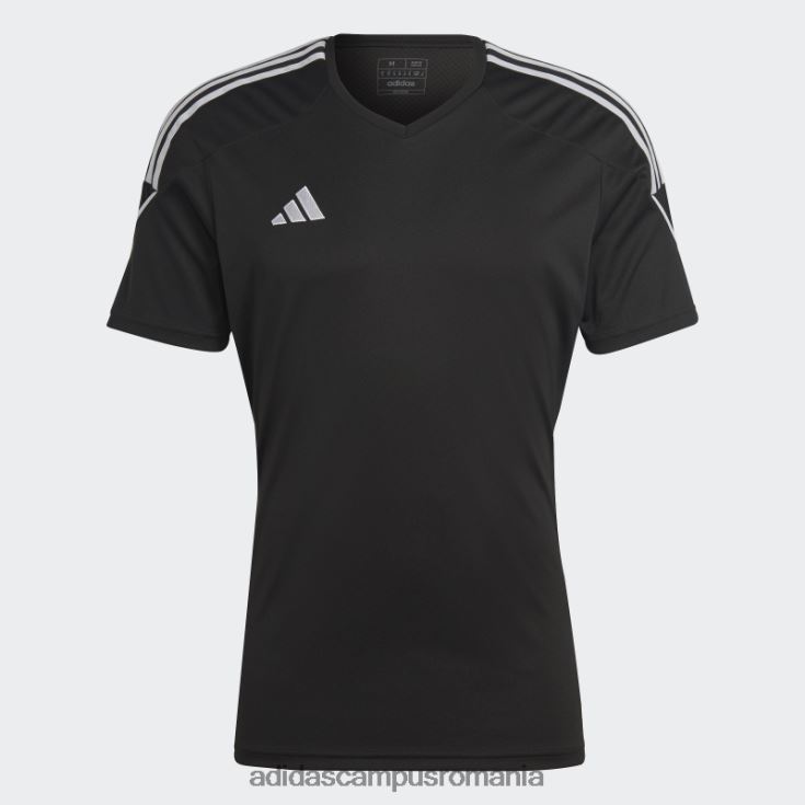 adidas campus romania tricoul de liga tiro 23 alb bărbați alb negru J266N24860