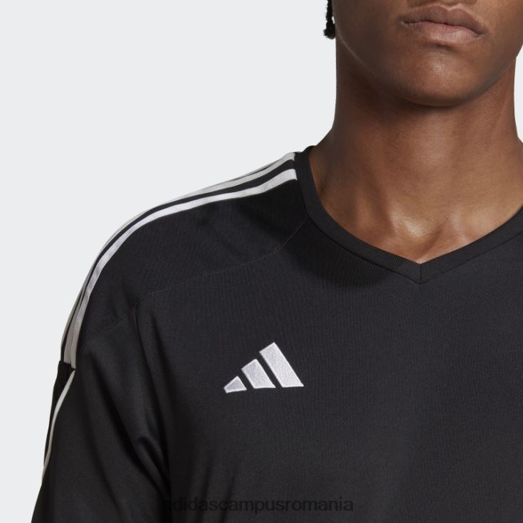 adidas campus romania tricoul de liga tiro 23 alb bărbați alb negru J266N24860
