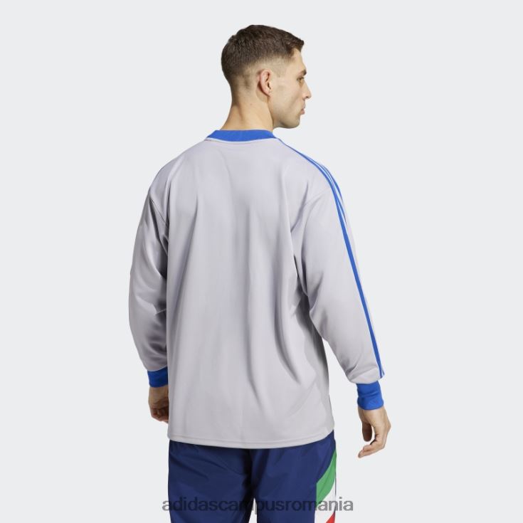 adidas campus romania tricoul de portar icon italia glory gri bărbați gri glorie J266N26499