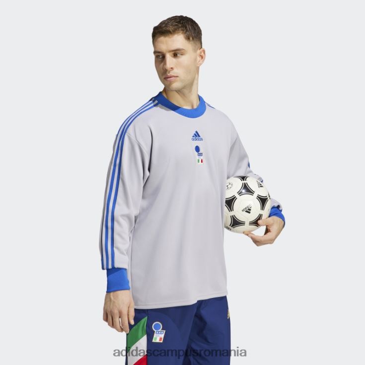 adidas campus romania tricoul de portar icon italia glory gri bărbați gri glorie J266N26499