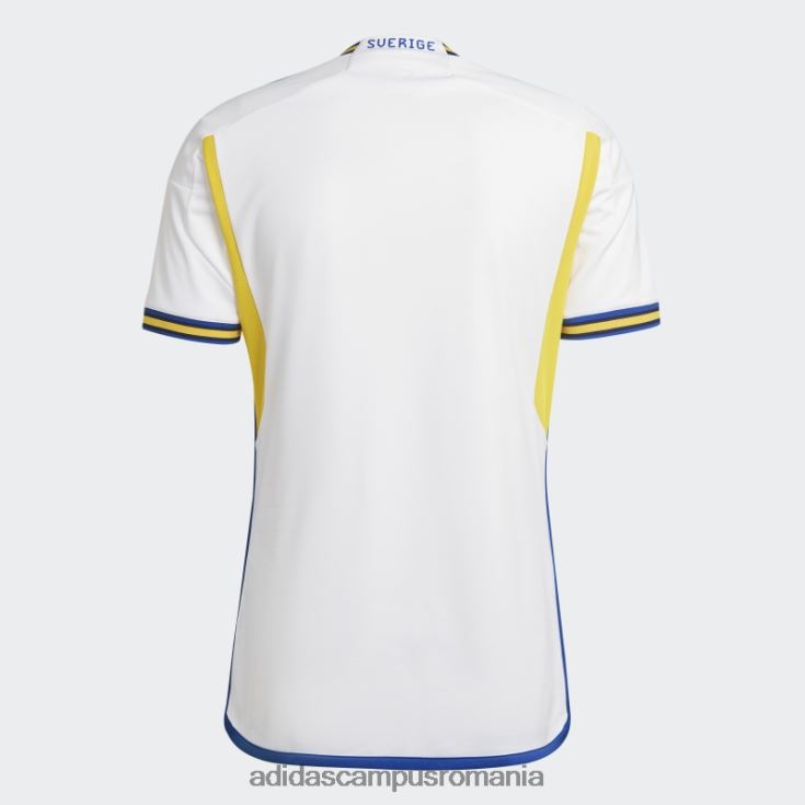 adidas campus romania tricoul deplasare al Suediei 22 alb bărbați alb/albastru strălucitor J266N21280
