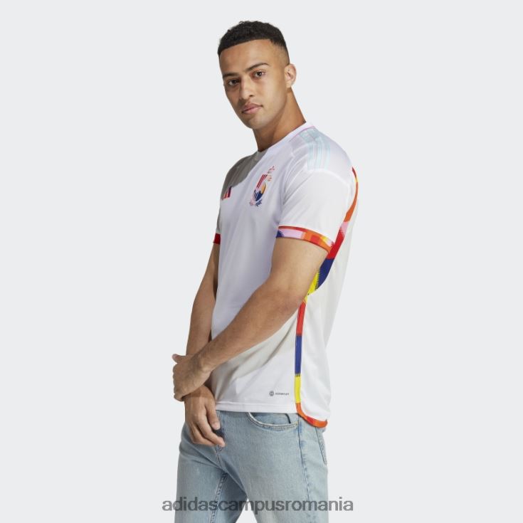 adidas campus romania tricoul deplasare belgia 22 alb bărbați alb J266N21274