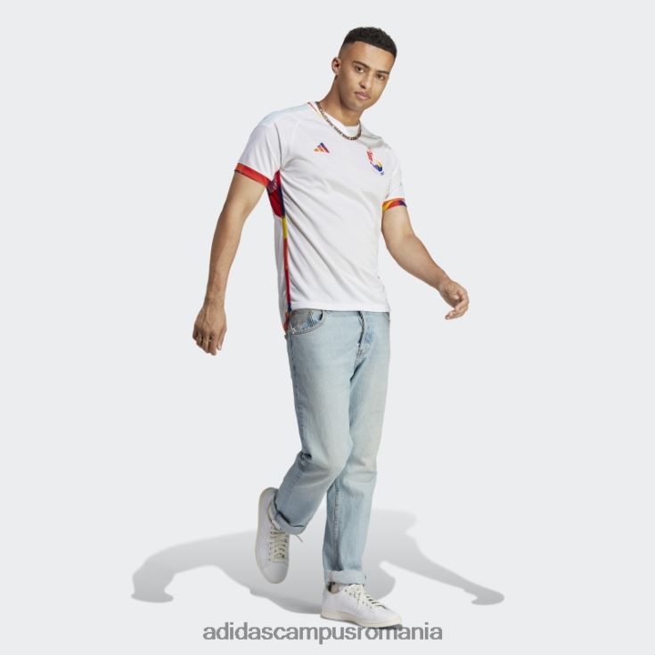 adidas campus romania tricoul deplasare belgia 22 alb bărbați alb J266N21274