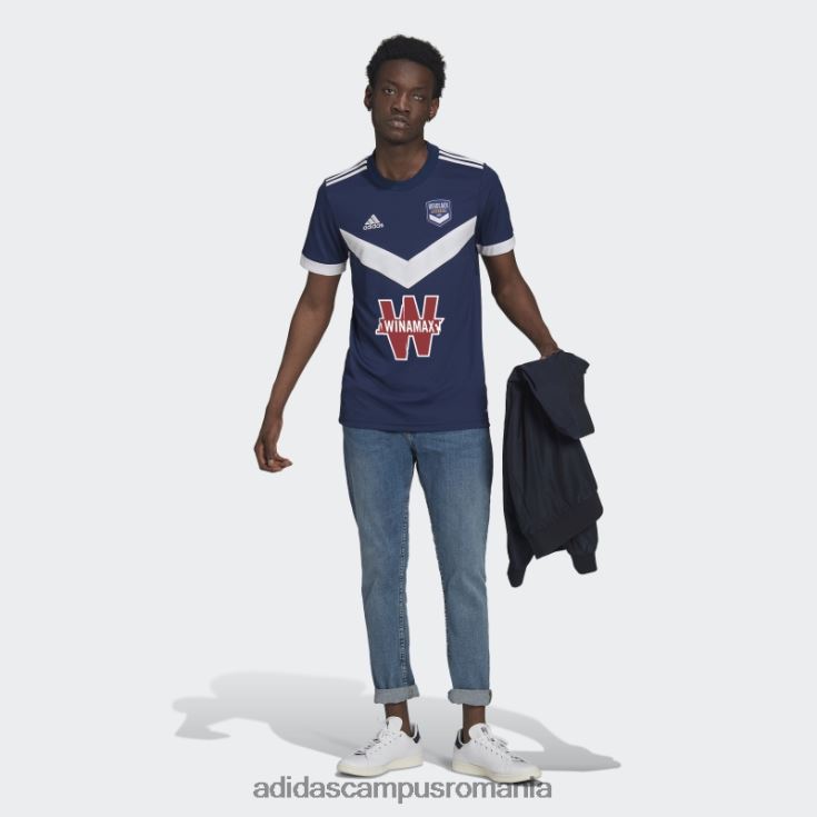 adidas campus romania tricoul home fc girondins de bordeaux albastru bleumarin 21/22 bărbați albastru marin J266N214980