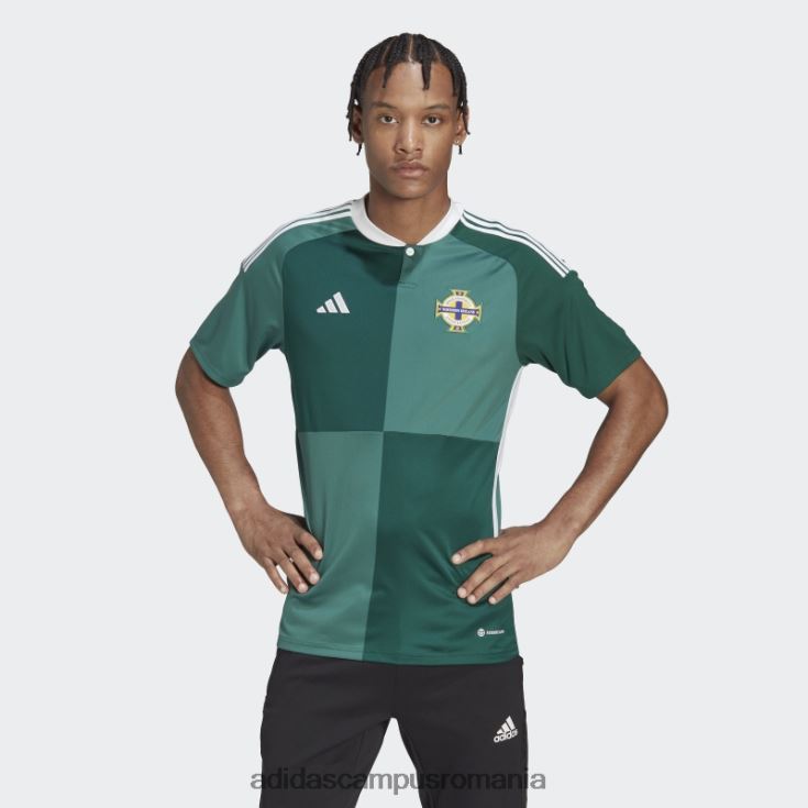 adidas campus romania tricoul home irlanda de nord 22 tech forest bărbați pădure tehnologică J266N21046