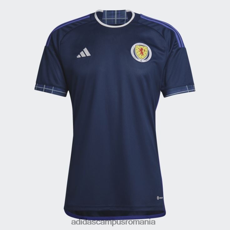 adidas campus romania tricoul home scotland 22 bleumarin bărbați albastru marin J266N21130