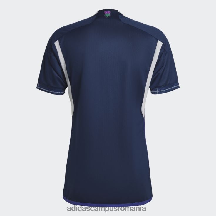 adidas campus romania tricoul home scotland 22 bleumarin bărbați albastru marin J266N21130