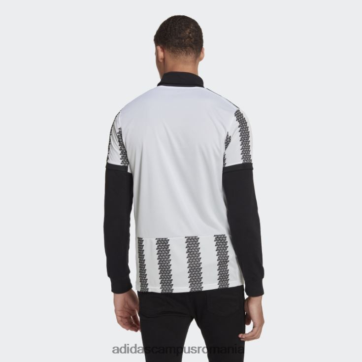 adidas campus romania tricoul juventus 22/23 home alb bărbați alb negru J266N25300